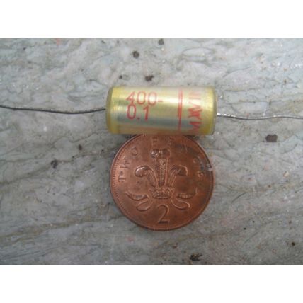 Wima Durolit Audio Paper Capacitor. NOS 0.1µ MFD 400V Vintage Valve Amplifier