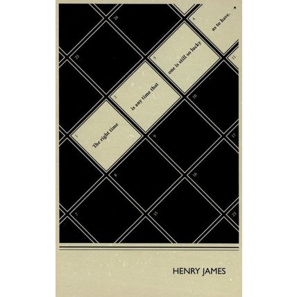 Henry James The Ambassadors Book Quote Postcard