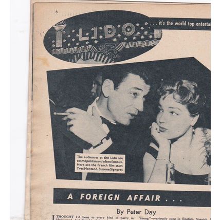 Picturegoer Weekly - Mar 1958 - Curt Jurgens, Yves Montand, Susan Haywood