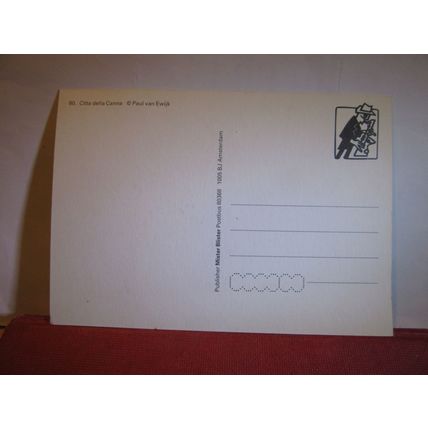 AMSTERDAM, PRICE LIST, MENU DRUGS, advertising unused postcard =