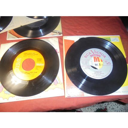 OLD BIG BAND & ORCHESTRA 45 RPM RECORDS! $25.00 Shipped!!