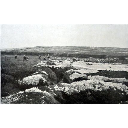 COLONIAL INFANTRY ASSAULT IN CHAMPAGNE 1915 FRANCE WORLD WAR I PRINT