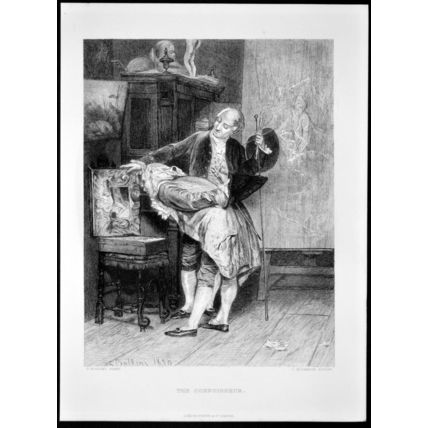 CONNOISSEUR 1878 Giovanni Boldini - Léon Richeton VICTORIAN ENGRAVING