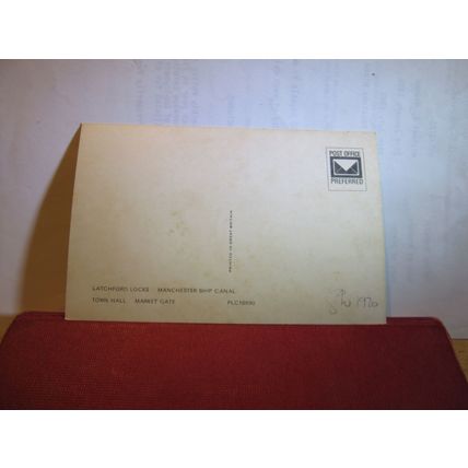 multiview, WARRINGTON, LANCASHIRE unused postcard dated 1970 =