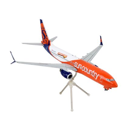 Boeing 737-800 Commercial Aircraft "Sun Country Airlines" Orange and White "G...