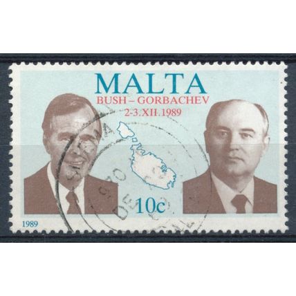 USA-USSR Summit Meeting - Malta 1989 - F H - SG 863