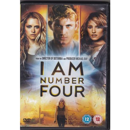 I Am Number Four. DVD.