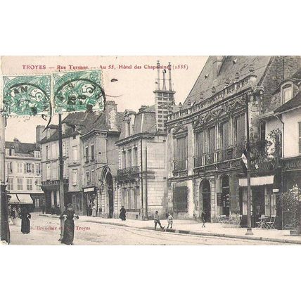 10 - TROYES - 55, rue de turenne - L'Hôtel de Chapelaines