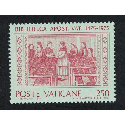 Vatican 500th Anniversary of Apostolic Library 250L 1975 MNH SG#645 Sc#583