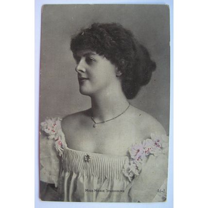 pre 1918 postcard Miss Marie Studholme