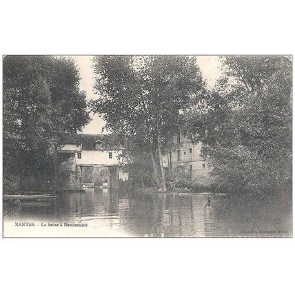 78 - MANTES - la seine à Dennemont