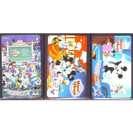 House Mouse Disney Channel S'pore SMRT Train Card