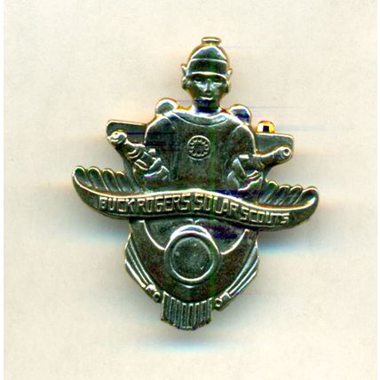 1936's BUCK ROGERS SOLAR SCOUTS pinback membership badge