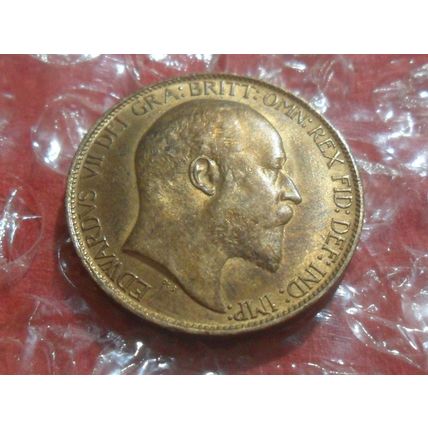1902 Edward VII half-penny.