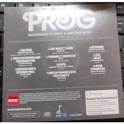 Lilywhite Lilith CD Promo PROG Magazine 10 Tracks Album P29