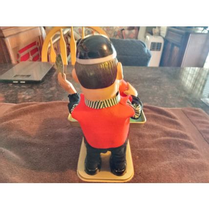 Old Battery Operated Cragstan Crapshooter W/Box Great Condition Sold AS IS 1950s