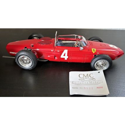 CMC M-069 Ferrari Dino 156 F1 1961 Sharknose von Trips, Limited Edition - MINT