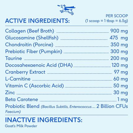 Native Pet Dog Vitamins & Supplements - 11-In-1 Multivitamin Powder for Dogs Foo