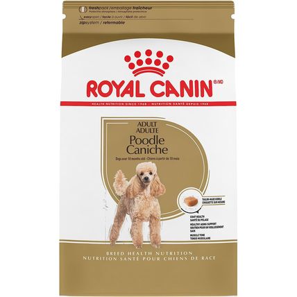 Royal Canin Poodle Adult Breed Specific Dry Dog Food, 10 Lb Bag