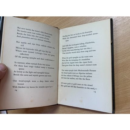 1927 1ST EDITION EDITH SITWELL "RUSTIC ELEGIES" SMALL HARDBACK BOOK (P2)