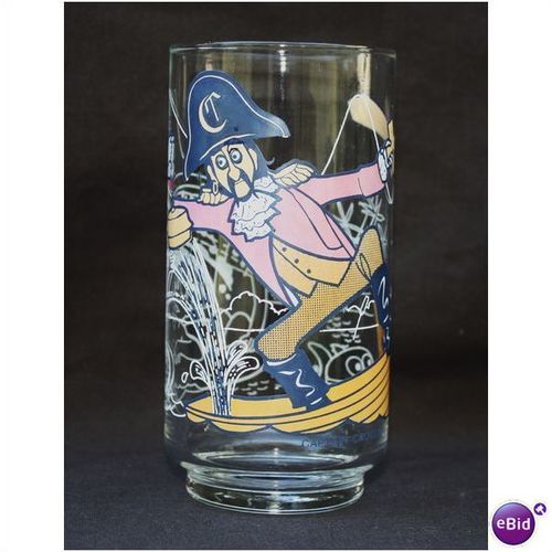 1977 McDonalds McDonaldland Action Captain Crook Glass