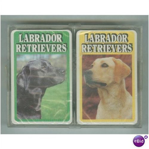 Labrador Retrievers 2 Deck Pack Playing Cards MIP