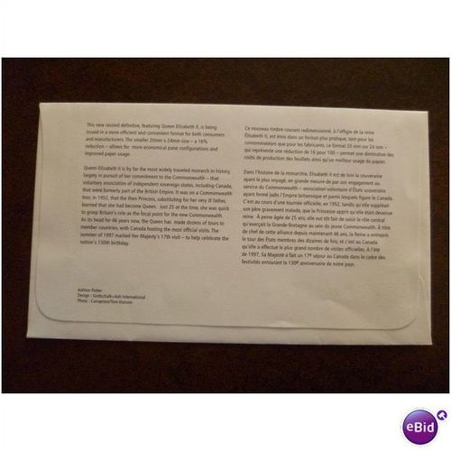 Canada 1998 46c definitive stamp first day cover Ottowa cancel FDI
