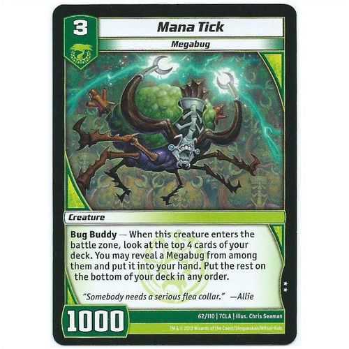 Kaijudo - Clash of the Duel Masters - 62/110 - Mana Tick