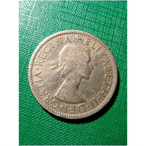 1959 Half Crown Coin Queen Elizabeth II UK