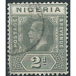 Nigeria 1914 SG3 1d Grey Fine Used . . ..
