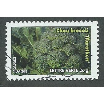 FRA 2012 ( LETTER 20g) 'GREEN VEGETABLES ' FINE USED (EBID41-169)