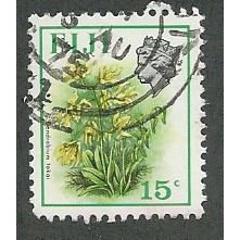 FIJ 1971 15c BIRDS AND FLOWERS' FINE USED (EBID48-162)