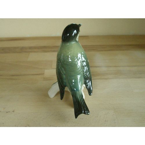 German Karl Ens Porcelain Great Tit Bird Figurine - Windmill Stamp. A/F