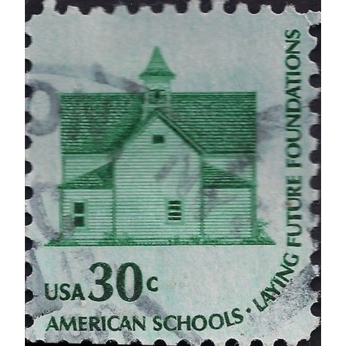 USA, Americana, Morris Township School, cream 1979, 30c
