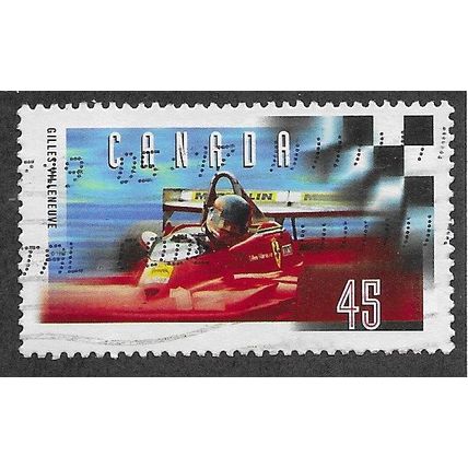 CAN 1991 45c 'GILLES VILLENEUVE' FINE USED (EBID71-479)