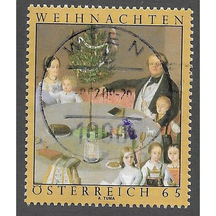 AUT 2008 65c 'CHRISTMAS ' FINE USED (EBID73-365)