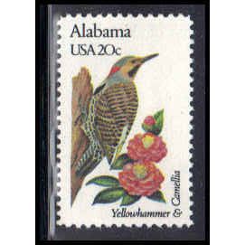 1953-2002 20c Birds/Flowers Sht/50 10 1/2x11 LR ZA MASht9802