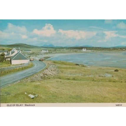 Isle Of Islay Blackrock Scotland Scottish 1970s Postcard
