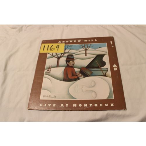 Andrew Hill Promo LP with Original Record Company Sleeve-LIVE AT MONTREUX STEREO