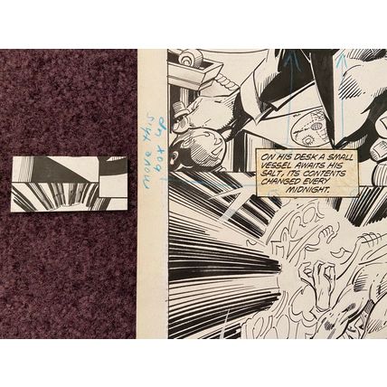 Spectre #1 p18 (1987) Colan Spectre returns to earth -Birth Page Winston Scullis