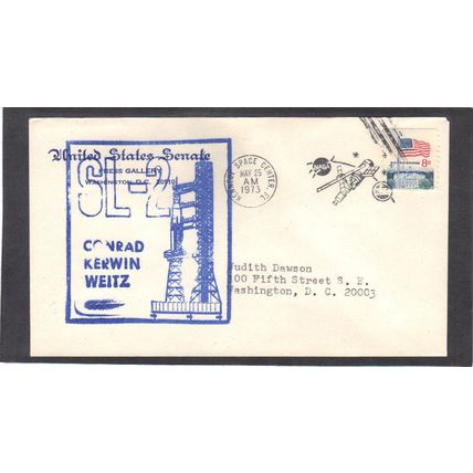 Event Senate SL-2 1338F 8c Flag (Cachet-Typed/A) CV40617