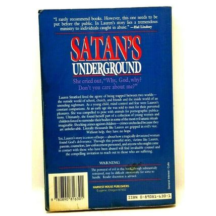 Satan's Underground by Stratford, Lauren (G14)