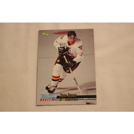 Sean Brown 1995 Classic Hockey Draft 95 NO. 20