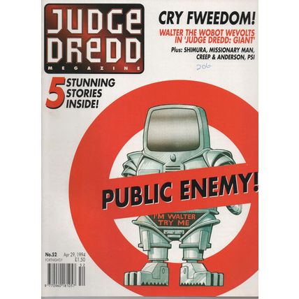 JUDGE DREDD MEGAZINE NO. 52 (1994)