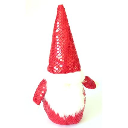 Christmas Gonk Red Sequins 26 CM