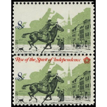 1478 Var, Red Color Missing from Top Stamp & Color Shift ERROR - Stuart Katz