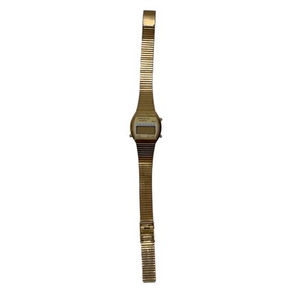 Vintage Caravelle Digital Quartz Women’s Gold Tone Watch For Parts Or Repair