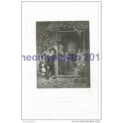 Truant, Lady's National Magazine, by S H Gimber, Book Illustration (Print), c185