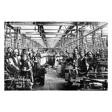 pt0946 - Lancashire Cotton Industry , Broad Alley - Print 6x4