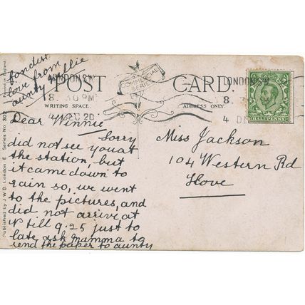 PC17114 King of the Castle. J W B. No 302. Commercial. 1928